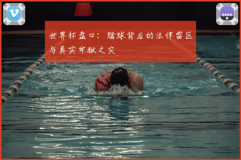 世界杯盘口:赌球背后的法律雷区与真实牢狱之灾