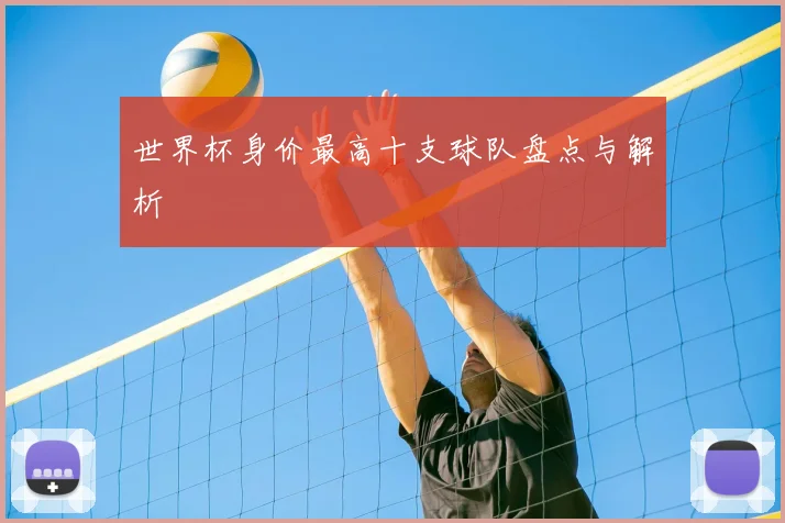 世界杯身价最高十支球队盘点与解析