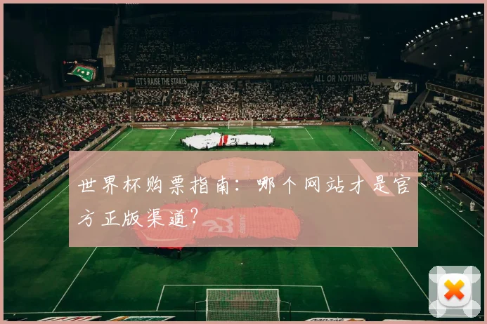 世界杯购票指南:哪个网站才是官方正版渠道?